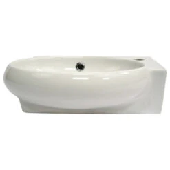 Small White Wall Mounted Ceramic Bathroom Sink Basin -Warm Bathroom aaa1b71e031a5512 6468 w800 h800 b1 p0