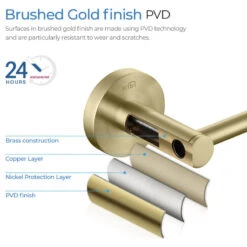 Circular Bathroom Tissue Holder KBA1402, Brush Gold -Warm Bathroom ace1637d0fc81c7f 3240 w800 h800 b1 p0