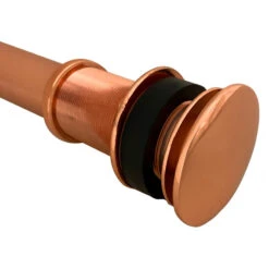Premier Copper Products 1.5" Non-Overflow Pop-up Bathroom Sink Drain Polished Copper -Warm Bathroom ae51a36f00774ca0 4492 w800 h800 b1 p0