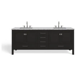 The Kennedy Bathroom Vanity, Double Sink, 84", Espresso, Freestanding 21 The Kennedy Bathroom Vanity, Double Sink, 84", Espresso, Freestanding -Warm Bathroom af0111d303d9a3d6 7920 w800 h800 b1 p0