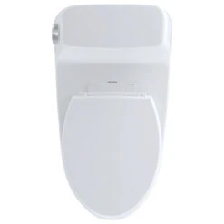 Toto UltraMax 1-Piece Elongated 1.28 GPF Toilet, Colonial White -Warm Bathroom af11380901d87ec8 1914 w800 h800 b1 p0