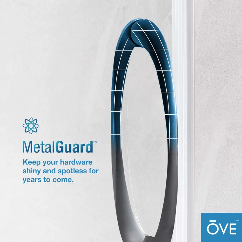 Ove Decors Breeze 32 Shower Kit, Clear Glass Walls And Base, Black 11 Ove Decors Breeze 32 Shower Kit, Clear Glass Walls And Base, Black - Image 11