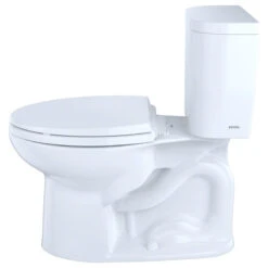 Toto Entrada Elongated 1.28 GPF Univ. Height Toilet, Cotton White -Warm Bathroom b0d1148601d87ec9 5898 w800 h800 b1 p0