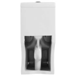 Fine Fixtures Dual-Flush Round One-Piece Toilet, Seat Included, 12" Rough In 9 Fine Fixtures Dual-Flush Round One-Piece Toilet, Seat Included, 12" Rough In -Warm Bathroom b1a11c290e55a4f2 8249 w800 h800 b1 p0