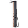 Pulse 1060MB-BA ShowerSpas Matte Black Shower Panel - Eclipse ShowerSpa