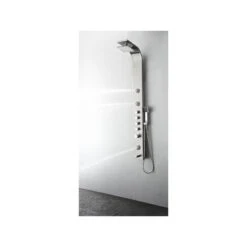 Fresca Geona Stainless Steel Brushed Silver, Thermostatic Shower Massage Panel -Warm Bathroom b1b1741f03c736f6 3739 w800 h800 b0 p0