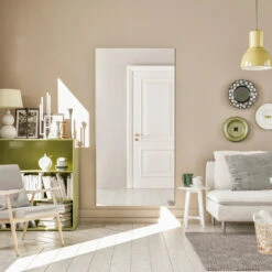 Eviva Sleek 60" Frameless Bathroom Wall Mirror