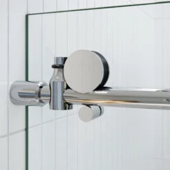 68-72"x78" Frameless Sliding Shower Door, Polished Chrome -Warm Bathroom b421bf050345c418 7754 w800 h800 b0 p0