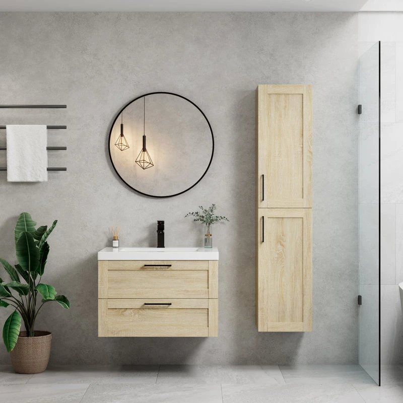 The Cosmo Wall Mounted Modern Bathroom Vanity, Ace, 30" 11 The Cosmo Wall Mounted Modern Bathroom Vanity, Ace, 30" - Image 11