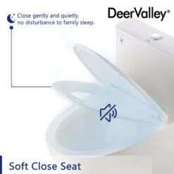 One Piece Toilet Elongated,Small Toilet Compact Modern Single Flush 1.28 GPF -Warm Bathroom b6410bf40244240f 2771 w800 h800 b0 p0