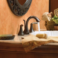 Moen Eva 2-Handle High Arc Bathroom Faucet, Oil Rubbed Bronze -Warm Bathroom b6910cf60d80e83d 3881 w800 h800 b0 p0