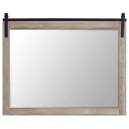 Cortes Rectangular Wall Mount Mirror, North American Logs, 48" 4 Cortes Rectangular Wall Mount Mirror, North American Logs, 48" -Warm Bathroom b8f165d00304b35d 7420 w800 h800 b1 p0