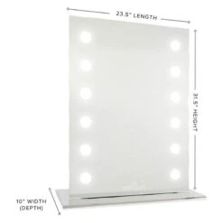 Hollywood Mirage I LED Vanity Mirror -Warm Bathroom b9a106b9001c8db1 3972 w800 h800 b1 p0