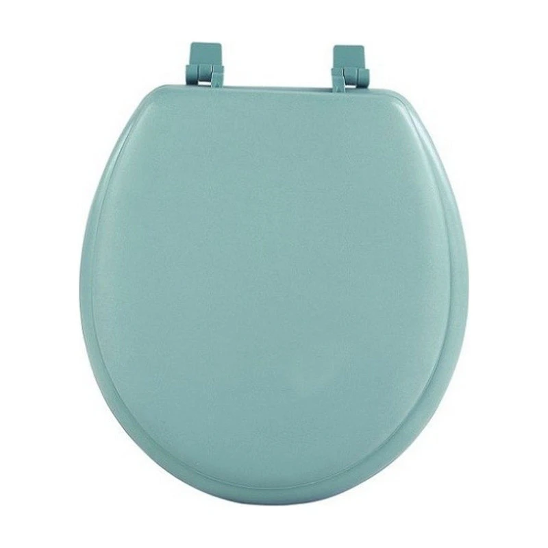 Achim Home Furnishings Cushion Soft Padded Toilet Seats, Standard Size Round, Light Green 1 Achim Home Furnishings Cushion Soft Padded Toilet Seats, Standard Size Round, Light Green