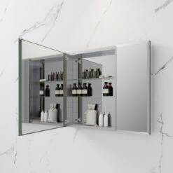Fresca 30"Wx26"H Bathroom Medicine Cabinet With Mirrors, Beveled Edge -Warm Bathroom ba91b06e03198677 6940 w800 h800 b0 p0