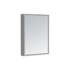 AQUADOM Edge Royale LED Medicine Cabinet Defogger Left Hinge 20"x32"x5" -Warm Bathroom bbe1f43402195172 0423 w800 h800 b1 p0