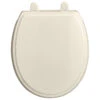 American Standard Traditional Round Front Luxury Toilet Seat, Linen