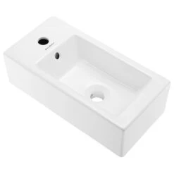 Voltaire 19.5"x10" Ceramic Wall Hung Sink With Faucet Mount, Left Side 14 Voltaire 19.5"x10" Ceramic Wall Hung Sink With Faucet Mount, Left Side -Warm Bathroom bc8102340011961c 5734 w800 h800 b1 p0