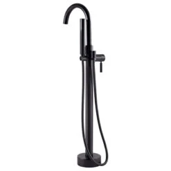 Athena Freestanding Tub Faucet With Handheld, Matte Black -Warm Bathroom bcb11d9b0efb7abc 9912 w800 h800 b1 p0