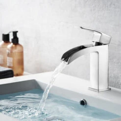 Liberty Single-Handle Basin Bathroom Faucet, Satin Nickel -Warm Bathroom bd011310009c4514 3721 w800 h800 b0 p0