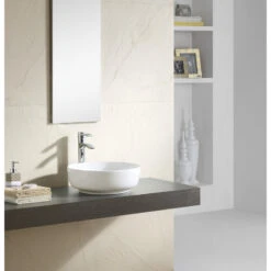 Fine Fixtures White Vitreous China 16" Thin Edge Vessel, Round -Warm Bathroom bd21ff560cdc432b 5191 w800 h800 b0 p0