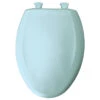 Bemis 1200SLOWT Elongated Closed-Front Toilet Seat And Lid - Dresden Blue