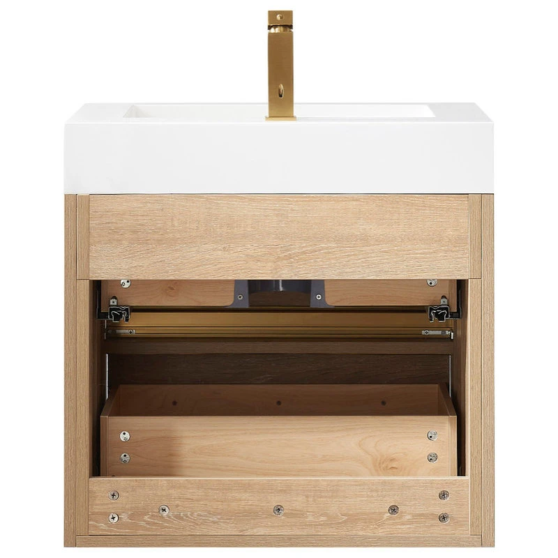 Palencia Wall-Mount Floating Bath Vanity, 24" Single Sink, No Mirror 10 Palencia Wall-Mount Floating Bath Vanity, 24" Single Sink, No Mirror - Image 10