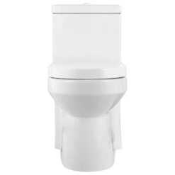 Modern Small One Piece Toilet, Compact Bathroom Tiny Mini Commode Dual Flush -Warm Bathroom bf614fc5026baa6c 2789 w800 h800 b1 p0