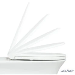 LUXE Comfort Fit Toilet Seat (Round And Elongated), Elongated -Warm Bathroom c1a1765b02715a45 3192 w800 h800 b1 p0