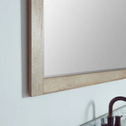 Cortes Rectangular Wall Mount Mirror, North American Logs, 48" -Warm Bathroom c36140ca0304b365 1309 w800 h800 b0 p0