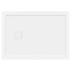 LessCare 48"x34" Single Threshold Shower Pan Base Alcove Left Drain