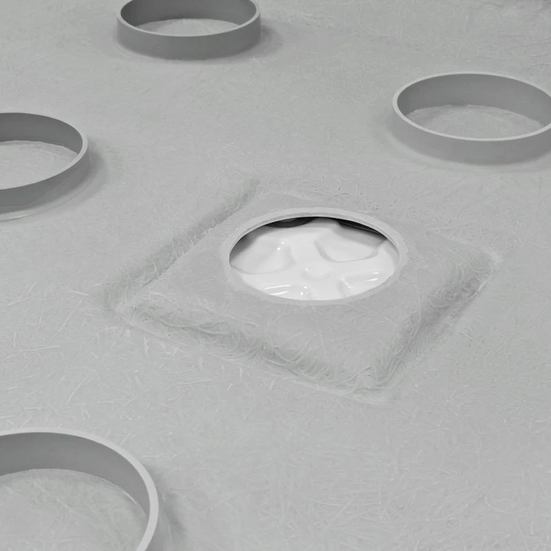 LessCare 48"x34" Single Threshold Shower Pan Base Alcove Center Drain 4 LessCare 48"x34" Single Threshold Shower Pan Base Alcove Center Drain - Image 4