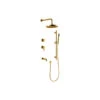 Royce Shower Set, Gold