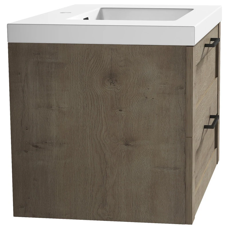 The Cosmo Wall Mounted Modern Bathroom Vanity, Eve, 30" 8 The Cosmo Wall Mounted Modern Bathroom Vanity, Eve, 30" - Image 8