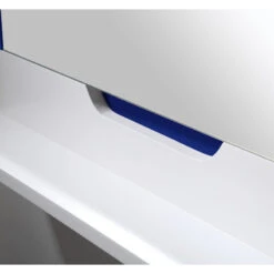 Mirror Regia, Navy Blue/White, 36" -Warm Bathroom c7f1ad990faba60b 4939 w800 h800 b0 p0