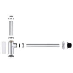 Kibi Bathroom Sink Decorative Round Bottle Trap, Chrome 16 Kibi Bathroom Sink Decorative Round Bottle Trap, Chrome -Warm Bathroom c821095a0081c6c5 6221 w800 h800 b1 p0