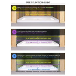 DreamLine Unidoor Plus 58 1/2 - 59"W Frameless Hinged Shower Door In Satin Black -Warm Bathroom c851e6fd0fcebada 9902 w800 h800 b1 p0