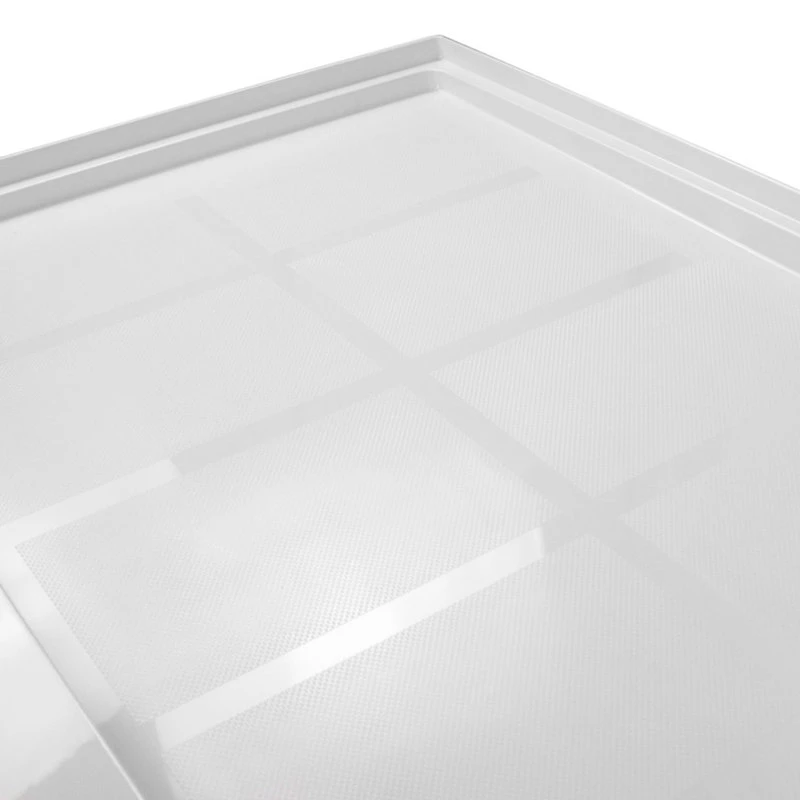 Transolid Linear 48"x36" Rectangular Shower Base With Right Hand Drain, White 13 Transolid Linear 48"x36" Rectangular Shower Base With Right Hand Drain, White - Image 13