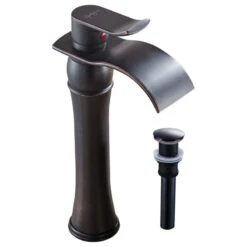 Palencia Single Handle Bathroom Sink Faucet With Drain