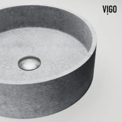 VIGO Concreto Stone Round Bathroom Vessel Sink -Warm Bathroom c9f125b70287b0b1 3081 w800 h800 b0 p0
