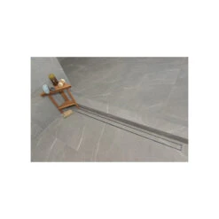 SereneDrains Offset Linear Shower Side Drain Tile Insert Brushed Nickel, 30inch -Warm Bathroom ca7125330e99eba4 7203 w800 h800 b0 p0