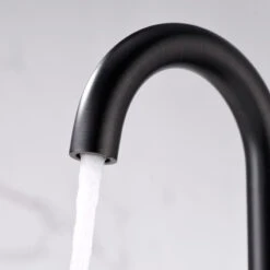 Luxier BSH11-S Single-Handle Bathroom Faucet With Drain, Oil Rubbed Bronze 14 Luxier BSH11-S Single-Handle Bathroom Faucet With Drain, Oil Rubbed Bronze -Warm Bathroom cb7118890165ee4e 4913 w800 h800 b0 p0