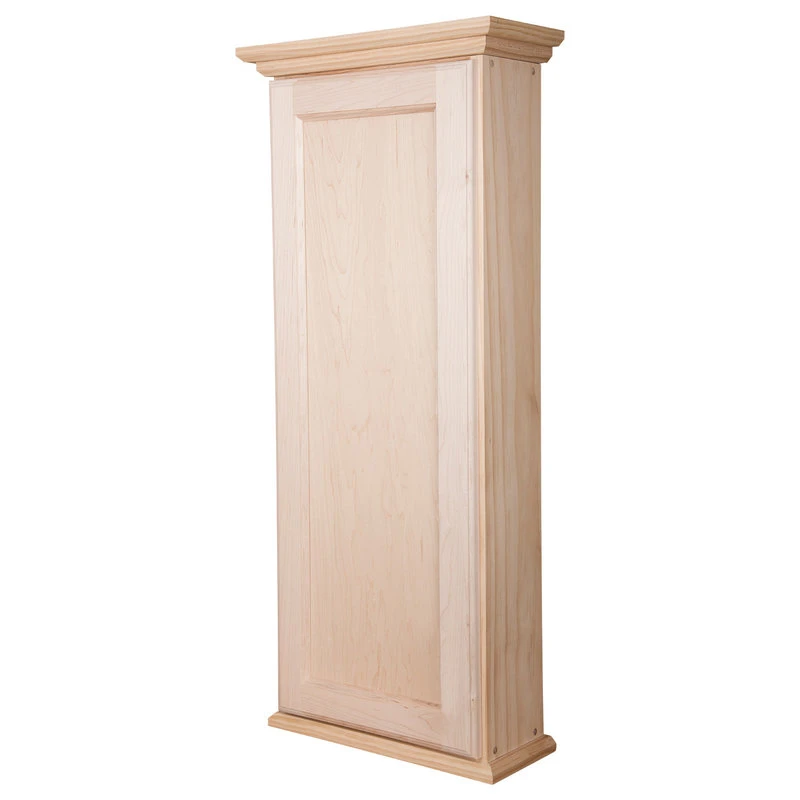 Lexington On The Wall Unfinished Cabinet 43.5h X 15.5w X 6.25d 1 Lexington On The Wall Unfinished Cabinet 43.5h X 15.5w X 6.25d
