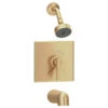 Duro Tub/Shower Faucet Trim Kit Wall Mounted, 1-Handle, Brushed Bronze, 1.5 Gpm