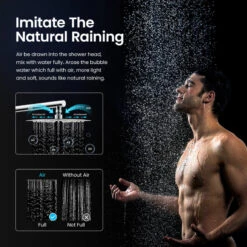 Circular Pressure 3-Function Shower System, Rough-In Valve, Chrome -Warm Bathroom ced1b12903375b24 4992 w800 h800 b0 p0