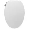 Taranto Non-Electric Bidet Toilet Seat For Elongated In White