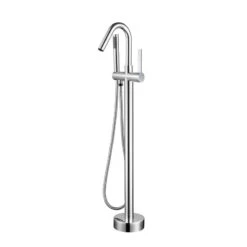 Vanity Art Freestanding Tub Faucet, Polished Chrome