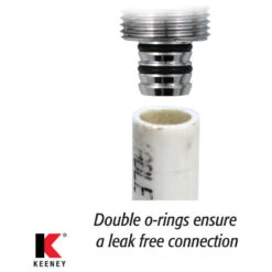 Keeney Quarter Turn No Crimp PEX Valve, 1/2" Comp PEX X 1/4" O.D., Straight 17 Keeney Quarter Turn No Crimp PEX Valve, 1/2" Comp PEX X 1/4" O.D., Straight -Warm Bathroom cf418ecd0cdf2ca5 9759 w800 h800 b1 p0