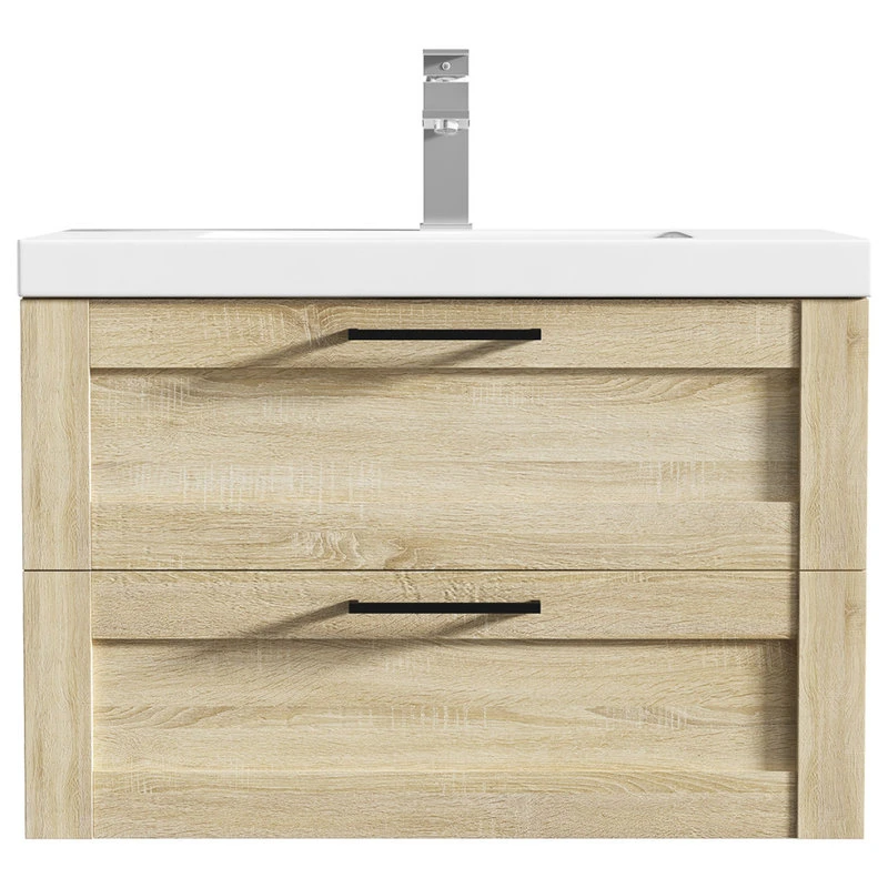 The Cosmo Wall Mounted Modern Bathroom Vanity, Ace, 30" 2 The Cosmo Wall Mounted Modern Bathroom Vanity, Ace, 30" - Image 2