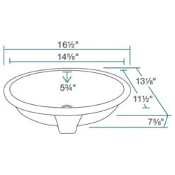 UPS Undermount Porcelain Sink, White, No Additional Accessories -Warm Bathroom cfe121b70c411662 2473 w800 h800 b1 p0